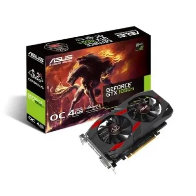 ASUS GTX1050TI-O4G-LP-BRK OC 4GB 128B LOW DVI HDMI 