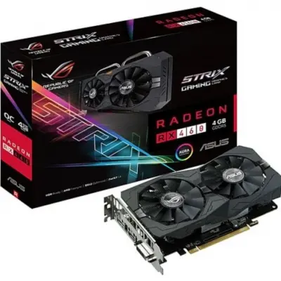 ASU STRIX RX 460 OC 4 GB GDDR5 128B DVI HDMI DP  