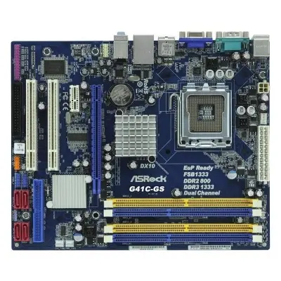 ASROCK G41C-GS COMBO DDR2/3 SES+VGA+LAN LGA 775p  