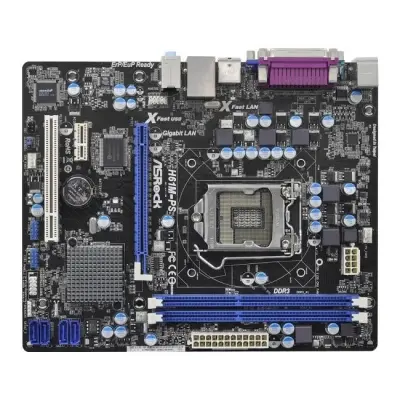 ASROCK H61M-PS H61 DDR3 VGA GLAN 1155p  