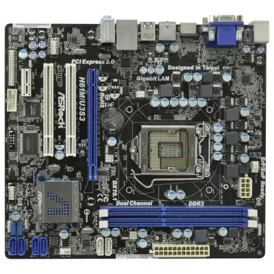 ASROCK H61M/U3S3 H61 DDR3 VGA USB3 1155p  