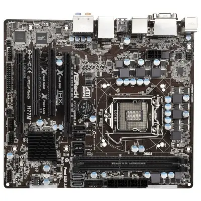 ASROCK H77M H77 DDR3 VGA USB3 1155p  
