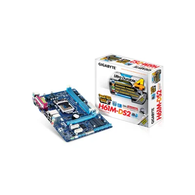 GIGABYTE H61M-DS2 DDR3 S+V+GL mATX 1155p  