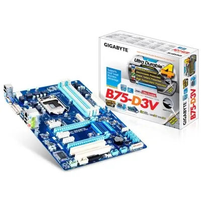 GIGABYTE B75-D3V B75 DDR3 VGA US3 1155p  