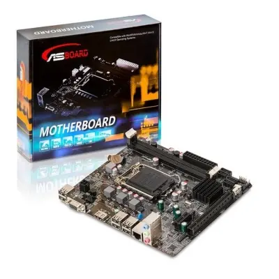 ASBOARD H61ML DDR3 MATX S-V-L LGA 1155p 