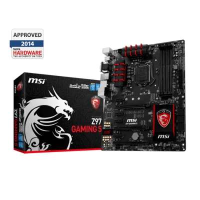 MSI Z97 GAMG 5 DDR3 DVI HDMI (KILER) USB3.0 1150p 