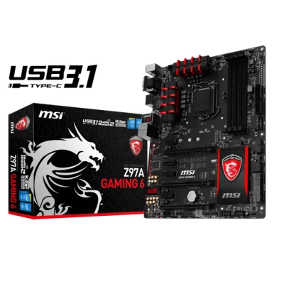 MSI Z97A GAMG 6 DDR3 DVI HDMI (KILER) USB3,0 1150p 