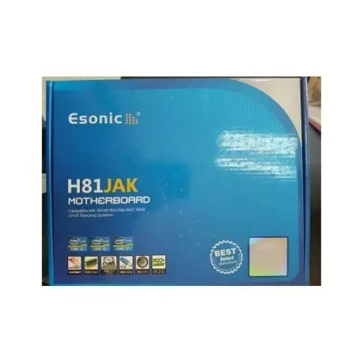ESONIC H81 JAK DDR3 SES GLAN VGA USB3.0 MATX 1150P  