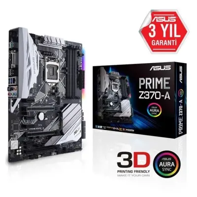 ASUS PRIME Z370-A GDDR4 HDMI DP USB3.1 ATX 1151v2 