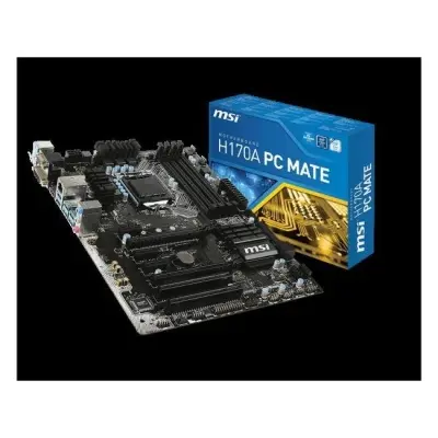 MSI H170A PC MATE DDR4 VGA DVI HDMI GLAN M2 SB3.1 