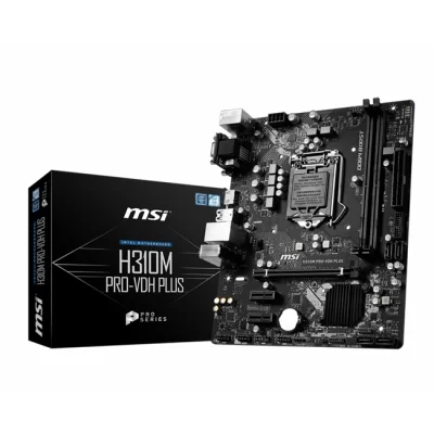 MSI H310M PRO-VDH PLUS DDR4 1XVGA 1XHDMI 1XDVI MATX 1151V2 (9. VE 8. NESİL İŞLEMCİ UYUMLU) 