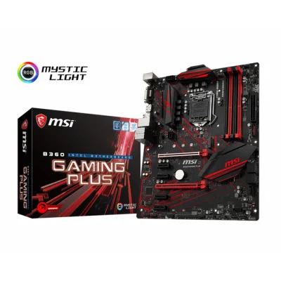 MSI B360 GAMING PLUS DDR4 DVI DP USB3.1 ATX 1151V2  