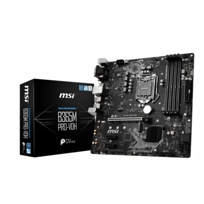 MSI B365M PRO-VDH DDR4 2666MHZ 1XVGA 1XHDMI 1XDVI 1XM.2 MATX 1151V2  