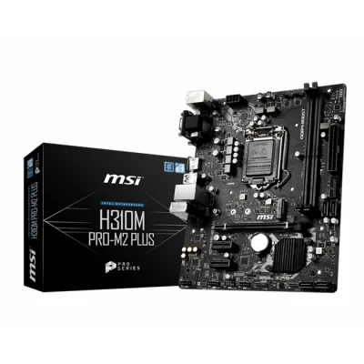MSI H310M PRO-M2 PLUS DDR4 1XHDMI 1XDVI 1XM.2 MATX 1151V2  