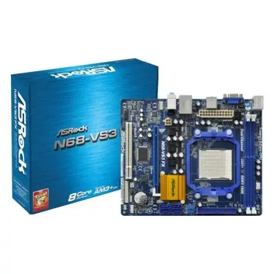 ASROCK N68-VS3 FX GF7025 DDR3 VGA AM3/AM3+  