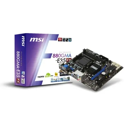 MSI 880GMA-E35 (FX) 880G DDR3 VGA AM3/AM3+(FX) 