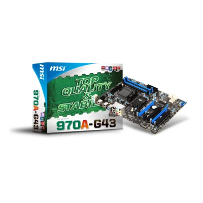 MSI 970A-G43 DDR3 GLAN SATA3 USB3.0 AM3+ 