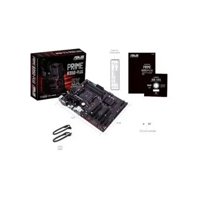 ASUS PRIME B350-PLUS AM4 Ryzen DDR4 HDMI USB 3.1  