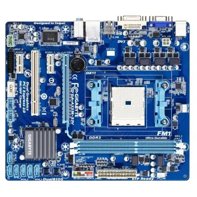 GIGABYTE A55M-S2V DDR3 VGA GLAN FM1  