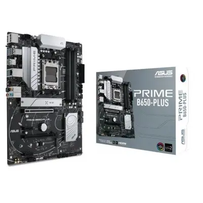 ASUS PRIME B650-PLUS DDR5 6400MHZ 1XHDMI 1XDP 2XM.2 USB 3.2 ATX AM5 ( AMD AM5 7000 SERİSİ İLE UYUMLU )  