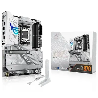 ASUS ROG STRIX X870-A GAMING WIFI DDR5 8000MHZ 1XHDMI 1XDP 4XM.2 2XUSB4 AM5 ATX (AMD 9000/8000/7000 SERİ İŞLEMCİ UYUMLU)