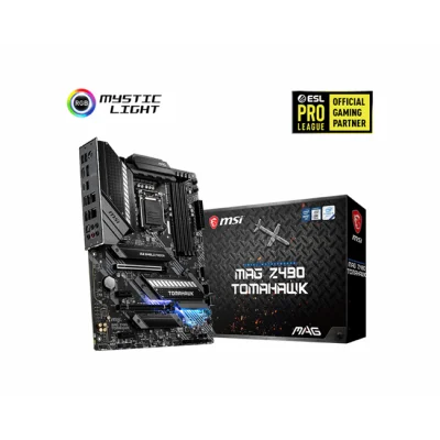 MSI MAG Z490 TOMAHAWK DDR4 2933MHZ 1XHDMI 1XDP 2XM.2 USB 3.2 ATX 1200P  