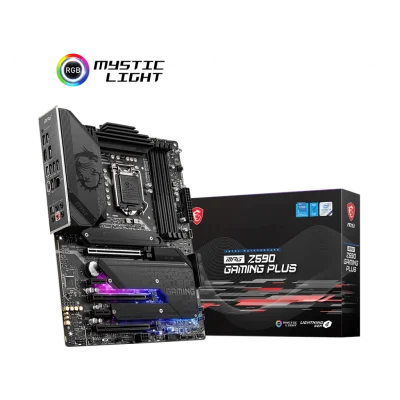 MSI MPG Z590 GAMING PLUS DDR4 5333MHZ 1XHDMI 1XDP 3XM.2 USB 3.2 ATX 1200P (10. VE 11.NESİL İŞLEMCİ UYUMLU) 