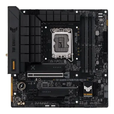 ASUS TUF GAMING B760M-PLUS WIFI D4 DDR4 5333MHZ 1XHDMI 1XDP 2XM.2 USB 3.2 MATX 1700P (12./13.VE14. NESİL İŞLEMCİ UYUMLU) 