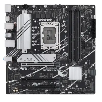 ASUS PRIME B760M-A D4 DDR4 5333MHZ 2XHDMI 1XDP 2XM.2 USB 3.2 MATX 1700P (12. / 13. VE 14. NESİL İŞLEMCİ UYUMLU) 