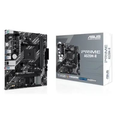 ASUS PRIME A520M-R DDR4 5100MHZ 1XHDMI 1XM.2 USB2.0 MATX AM4 (AMD AM4 5000/4000 /3000 SERİSİ İLE UYUMLU)  