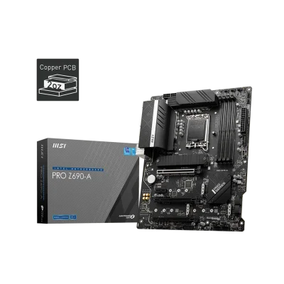 MSI PRO Z690-A DDR5 6400MHZ 1XHDMI 1XDP 4XM.2 USB 3.2 ATX 1700P 
