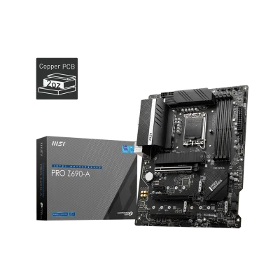 MSI PRO Z690-A DDR4 5200MHZ 1XHDMI 1XDP 4XM.2 USB 3.2 ATX 1700P (12. VE 13.NESİL İŞLEMCİ İLE UYUMLU) 