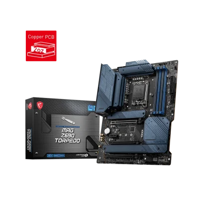 MSI MAG Z690 TORPEDO DDR5 6400MHZ 1XHDMI 1XDP 4XM.2 USB 3.2 ATX 1700P 