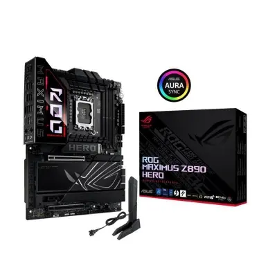 ASUS ROG MAXIMUS Z890 HERO DDR5 9200MT/S 1XHDMI 2XUSB TYPE-C 6XM.2 ATX 1851P (INTEL ULTRA PROCESSORS SERIES 2)