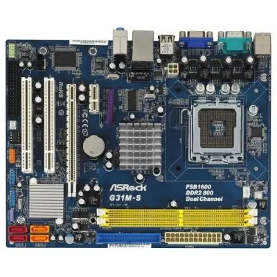ASROCK G31M-S DDR2 SES+VGA+LAN+SATA 