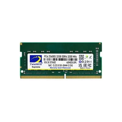 32 GB DDR4 3200MHZ TWINMOS NB MDD432GB3200N  