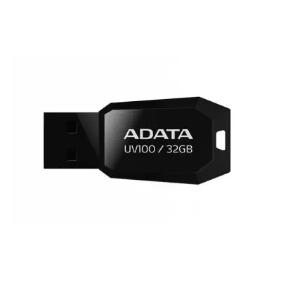 32 GB ADATA UV100 KROM SİYAH METAL USB2.0  