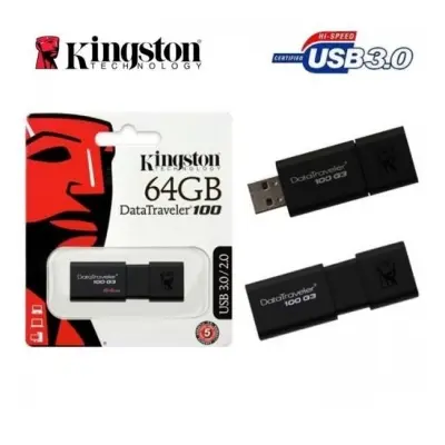 64 GB KINGSTON DATA TRAVELER DT100G3/64GB USB 3.0  