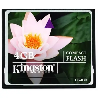4 GB KINGSTON COMPACT FLASH KART CF-4GB 
