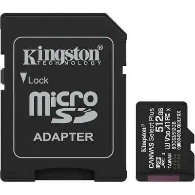 512 GB KINGSTON MICRO SD CL10 SDCS3/512GB  