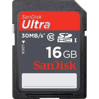 SANDISK 16GB SD ULTRA C10 SDSDU-016G-U46 
