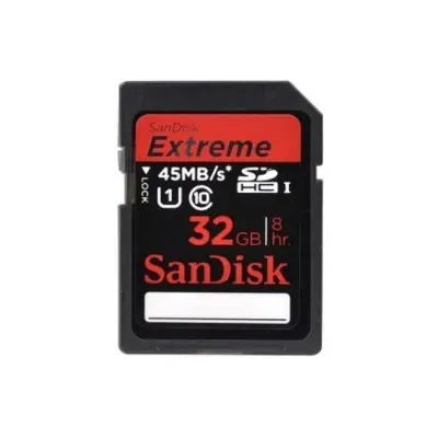 32GB SANDISK EXTREME SD CL10 SDSDX-032G-X46 45MB/s 