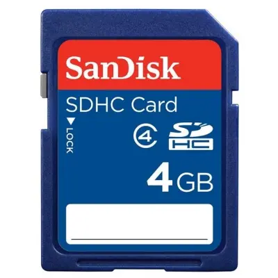 4GB SANDISK STANDART SD KART SDSDB-004G-B35 