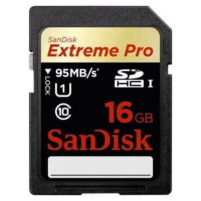 16GB SANDISK EXTPRO SD C10 SDSDXPA-016G-X46 95MB/s 