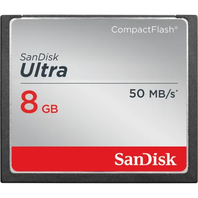 8GB SANDISK COMPACT FLASH SDCFHS-008G-G46 50MB/s 