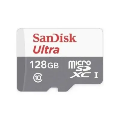 128 GB SANDISK mSD Kart CL10 SDSQUNS-128G-GN6MN 