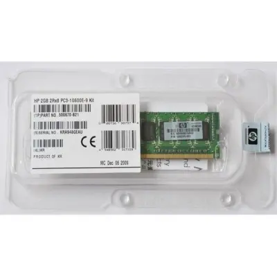 HP 2GB 500670-B21 PC3-10600E-9 KIT UNBUFFERED 
