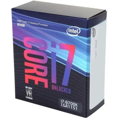 INTEL CORE CI7 8700K 3.7GHz 12MB FANSIZ 1151v2  
