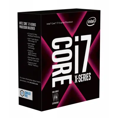 INTEL i7 7800X 3.50GHz 8.25M R3L4 FANSIZ LGA 2066  