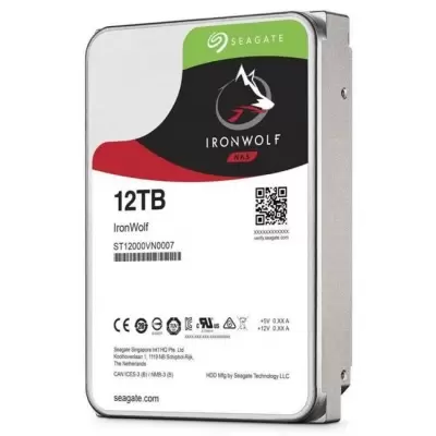 12 TB SEAGATE 3.5 IRONWOLF SATA3 7200RPM 256MB ST12000VN0008 (RESMI DIST GARANTILI) 